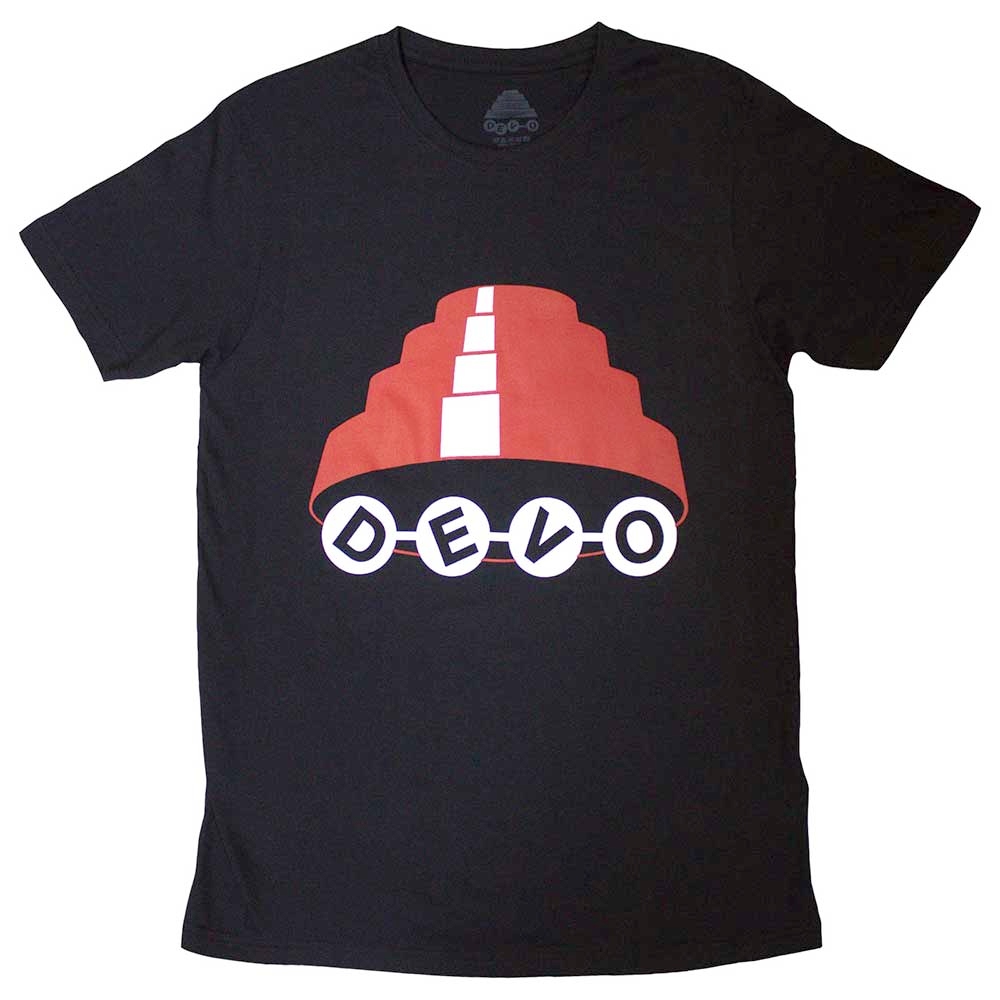 Devo - Dome Heren Tshirt - Zwart
